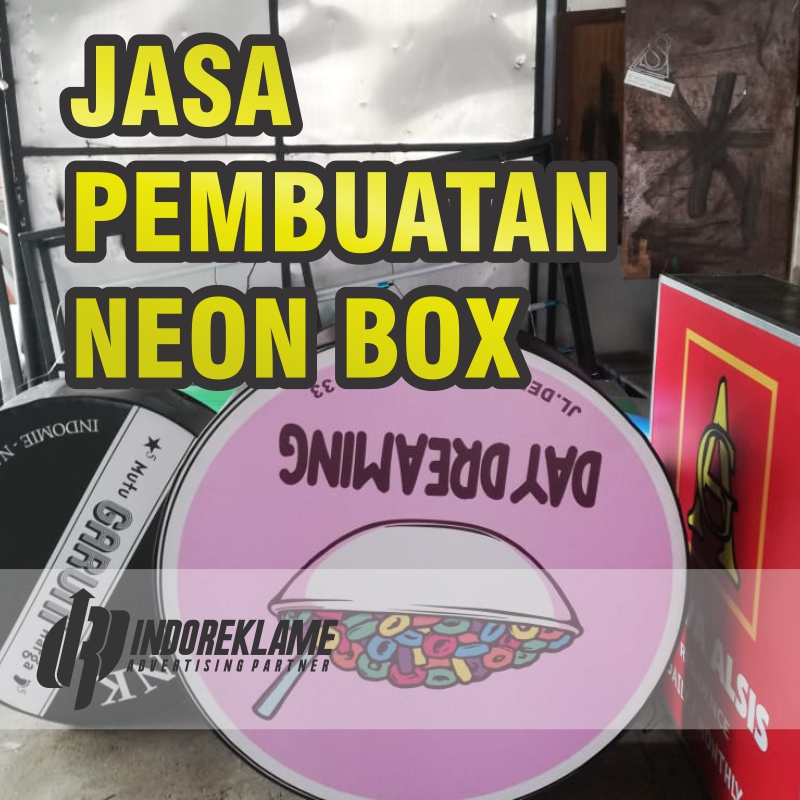 Jasa Pembuatan Neon Box Jogja
