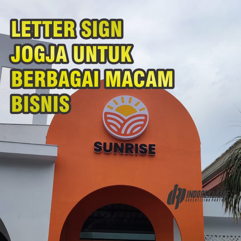 Jasa Letter Sign Jogja